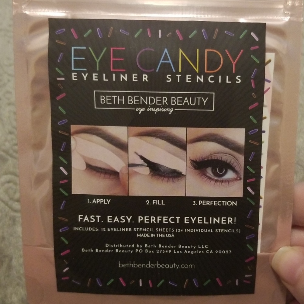 Eye Candy eyeliner stencil